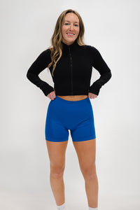 AQUA 5' scrunch shorts