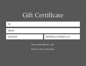 KWIK Gift Card