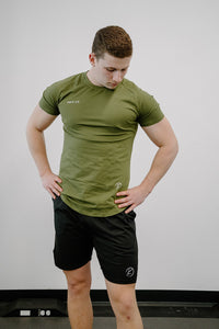 ARMY GREEN intrepid t-shirt