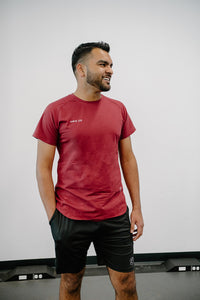 MAROON intrepid t-shirt